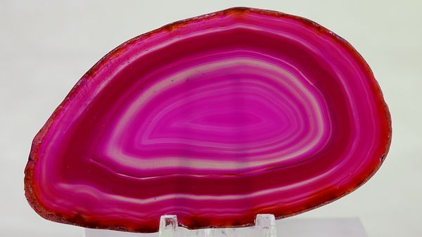 Hovedbilde Agatskive, innfarget rosa