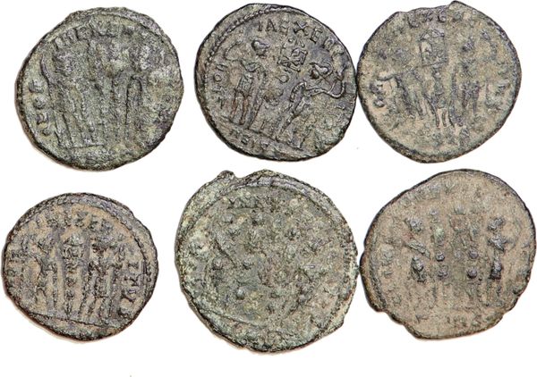 Hovedbilde Constantius II, studielott, 6 stk