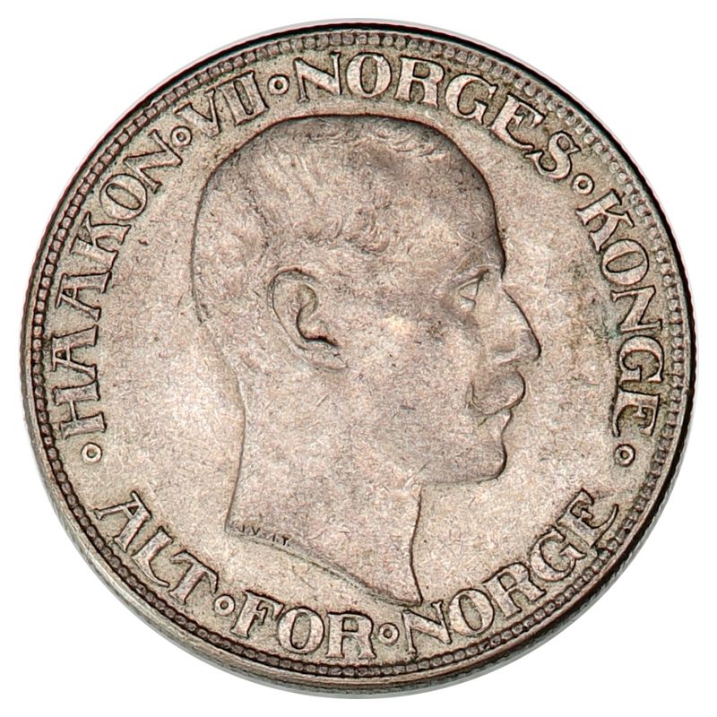 2 kroner 1914, kv. 1+