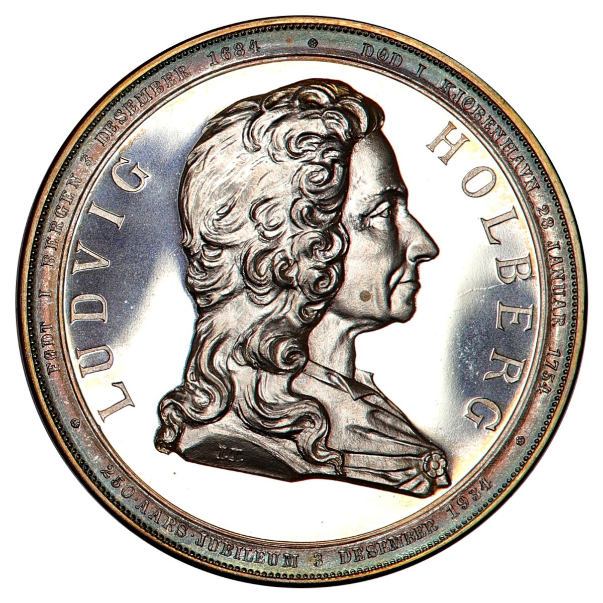 Throndsen, Ludvig Holberg, sølv