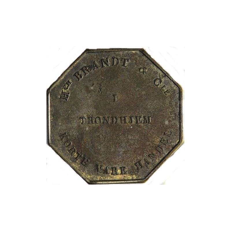 Hch. Brandts Kortevarehandel 1843-1845