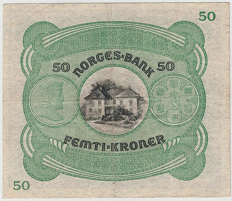 50 kroner 1943 C, kv. 1/1-