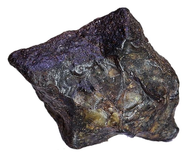 Bilde av Pallasitt (stein-jernmeteoritt), 2,93 gram, i membranramme