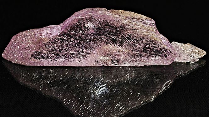 Hovedbilde Spodumen (var. kunzitt), Galileia, Minas Gerais, Brasil
