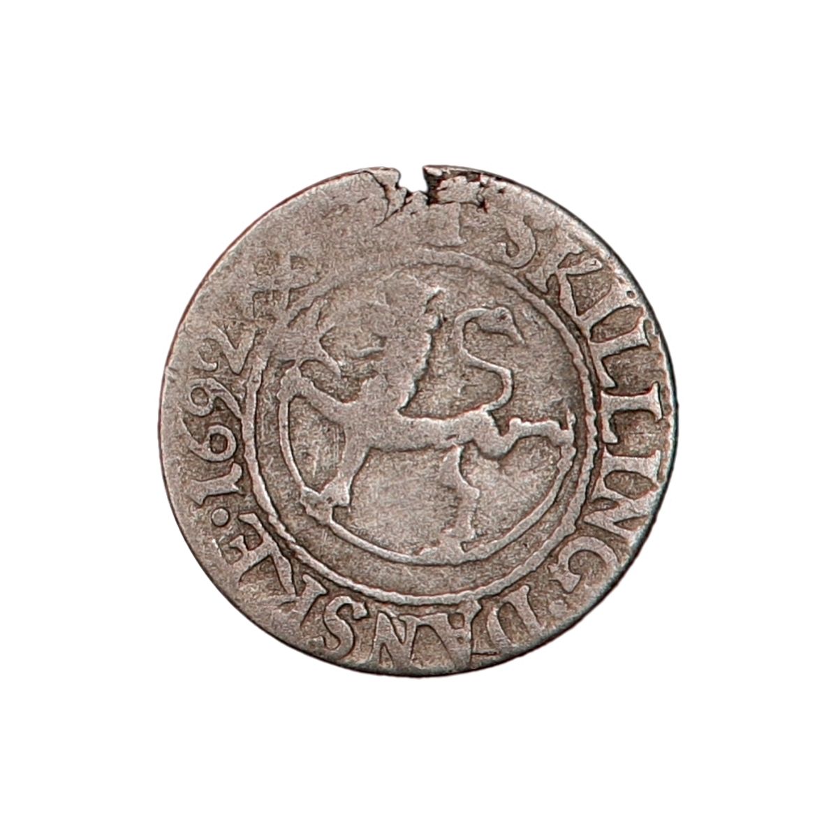 Christian V, 2 skilling 1692