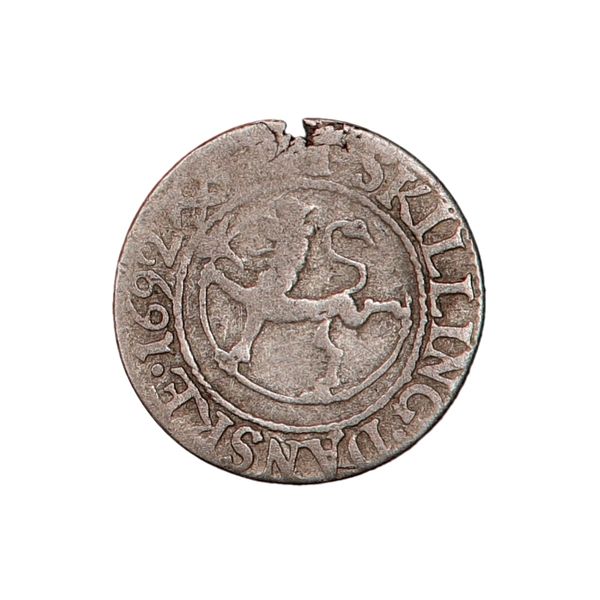 Hovedbilde Christian V, 2 skilling 1692