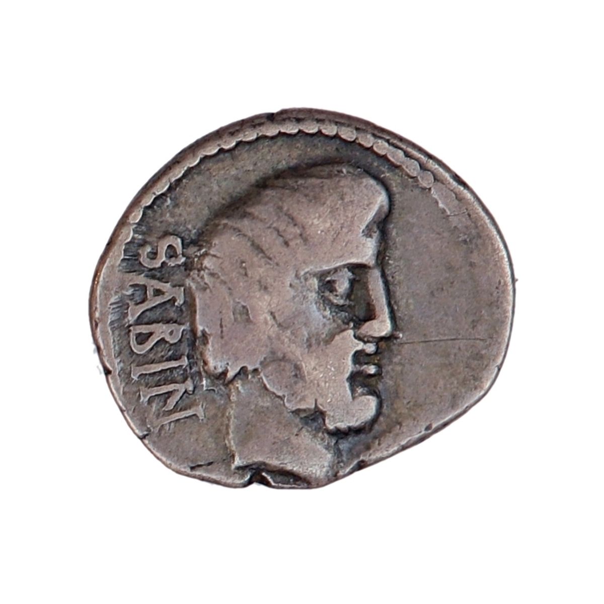 Sabinus, denar, 89 f.Kr. sabinerrovet