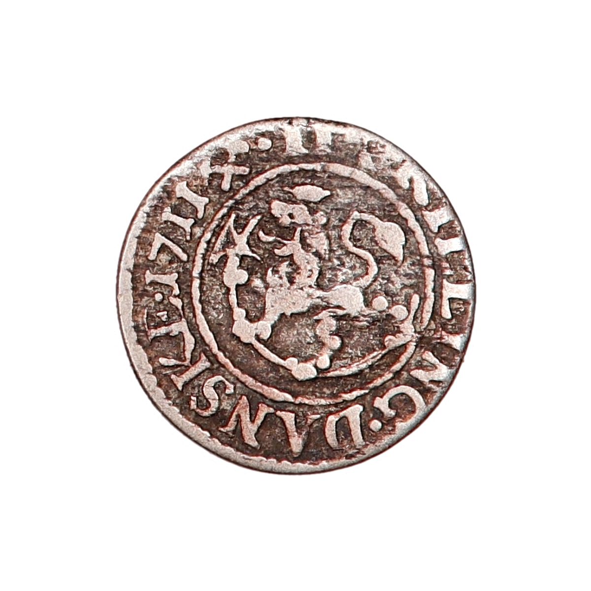 Frederik IV, 2 skilling 1711