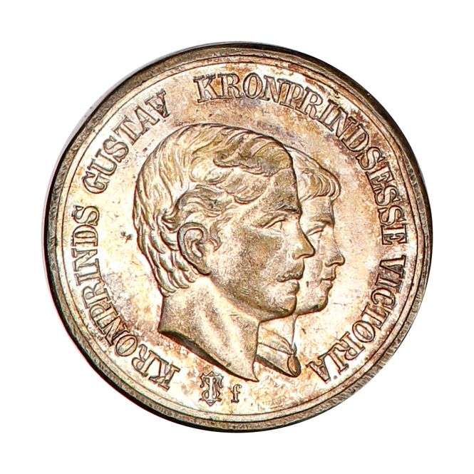 Hovedbilde Throndsen, sjelden, Kronprinsbryllupet 1881