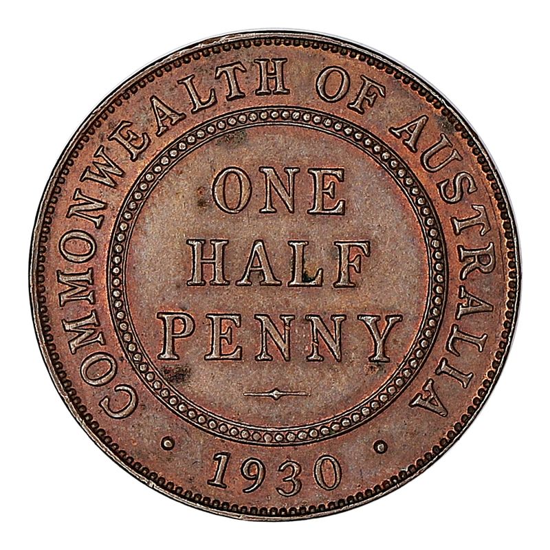 Australia Half Cent 1930