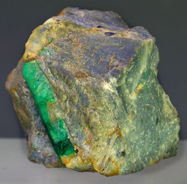 Hovedbilde Stor smaragdkrystall (2,2 cm), Byrud, Minnesund