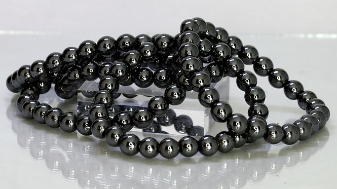 Hovedbilde Hematitt, armbånd, 8 mm