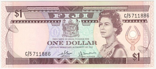 Hovedbilde Fiji, 1 dollar 1983