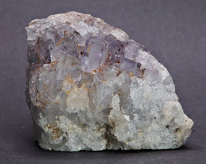 Hovedbilde Vannklar fluorittgruppe, Grube Clara, Wolfach, Tyskland