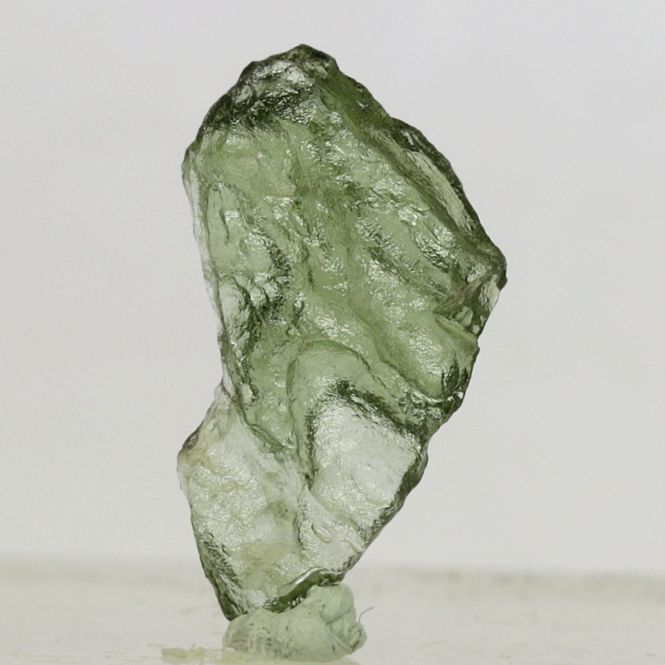 Hovedbilde Moldavitt fra Chlum, Tsjekkia, rå/ubehandlet, 0,59 gram