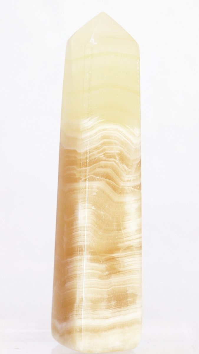 Båndkalsitt, tårn, obelisk