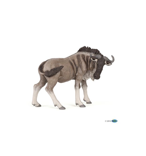 Hovedbilde Stripegnu (Connochaetes taurinus), figur, Papo