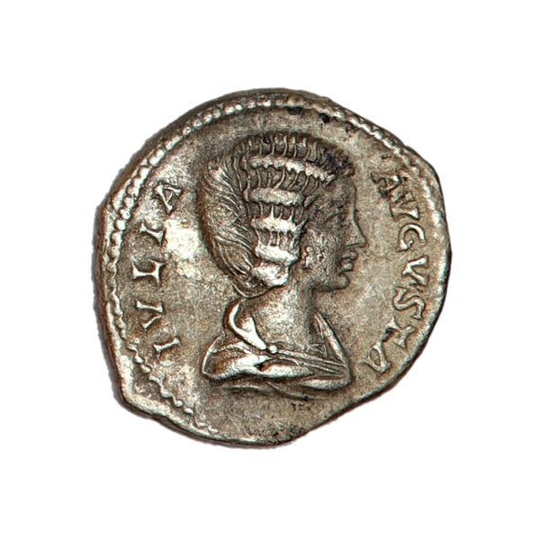 Hovedbilde Julia Domna, denar, år 193-217