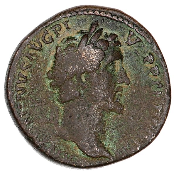 Hovedbilde Antoninus Pius, sesterts, 138-161