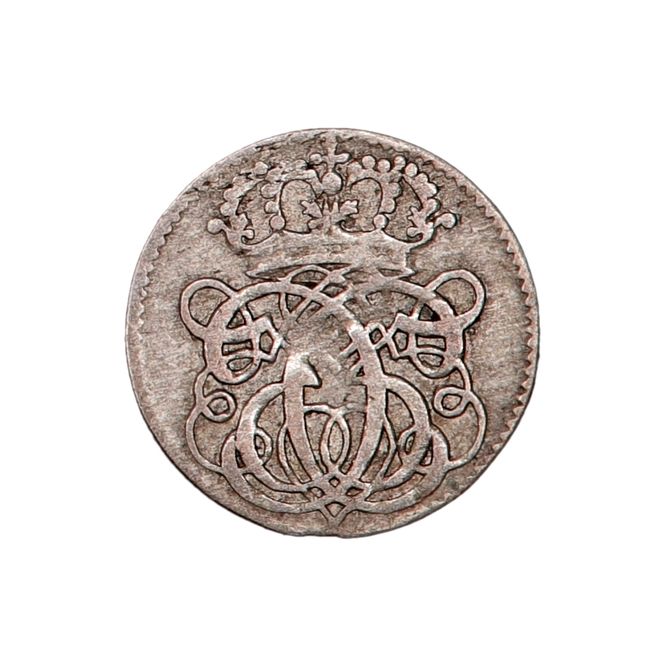 Hovedbilde Christian V, 2 skilling 1692, kv. 1/1+