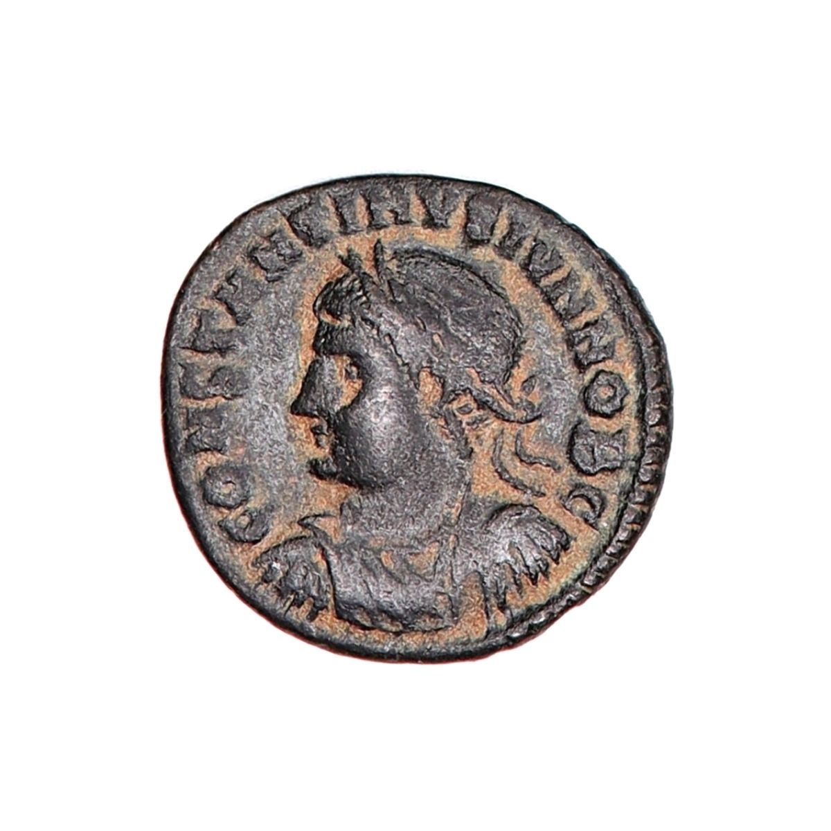 Constantius II, centenionalis, år 324-337, borgport