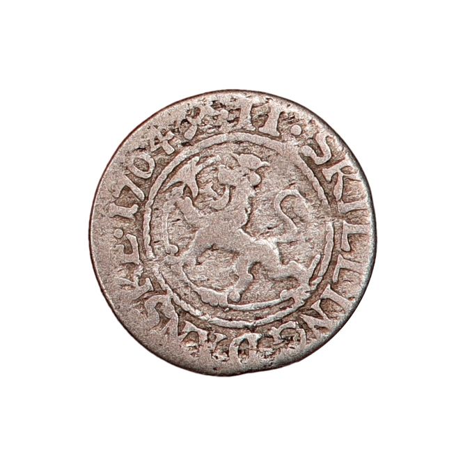 Hovedbilde Frederik IV, 2 skilling 1704