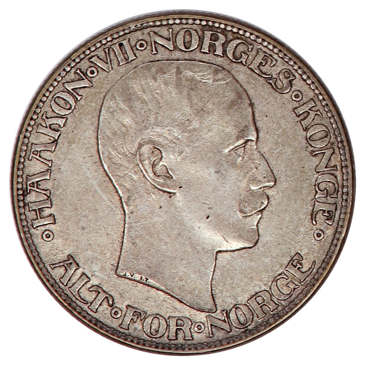 2 kroner 1915, kv. 1+