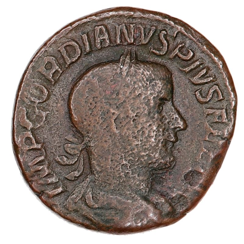 Gordian III, tenåringskeiseren, sesterts, år 238-244