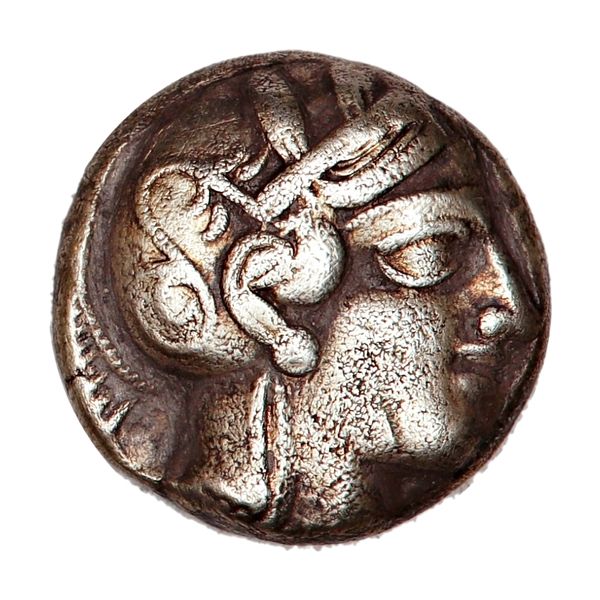 Hovedbilde SOLGT! Athen, uglemynt, 440-420 f.Kr.
