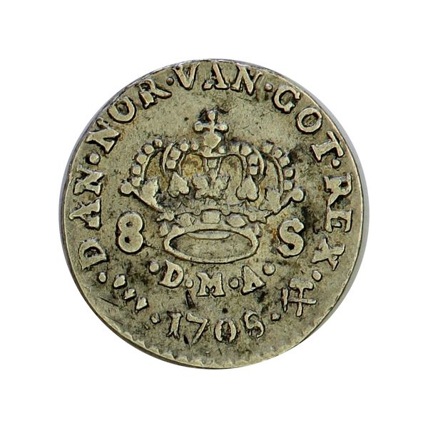 Hovedbilde Frederik IV, 8 skilling 1708