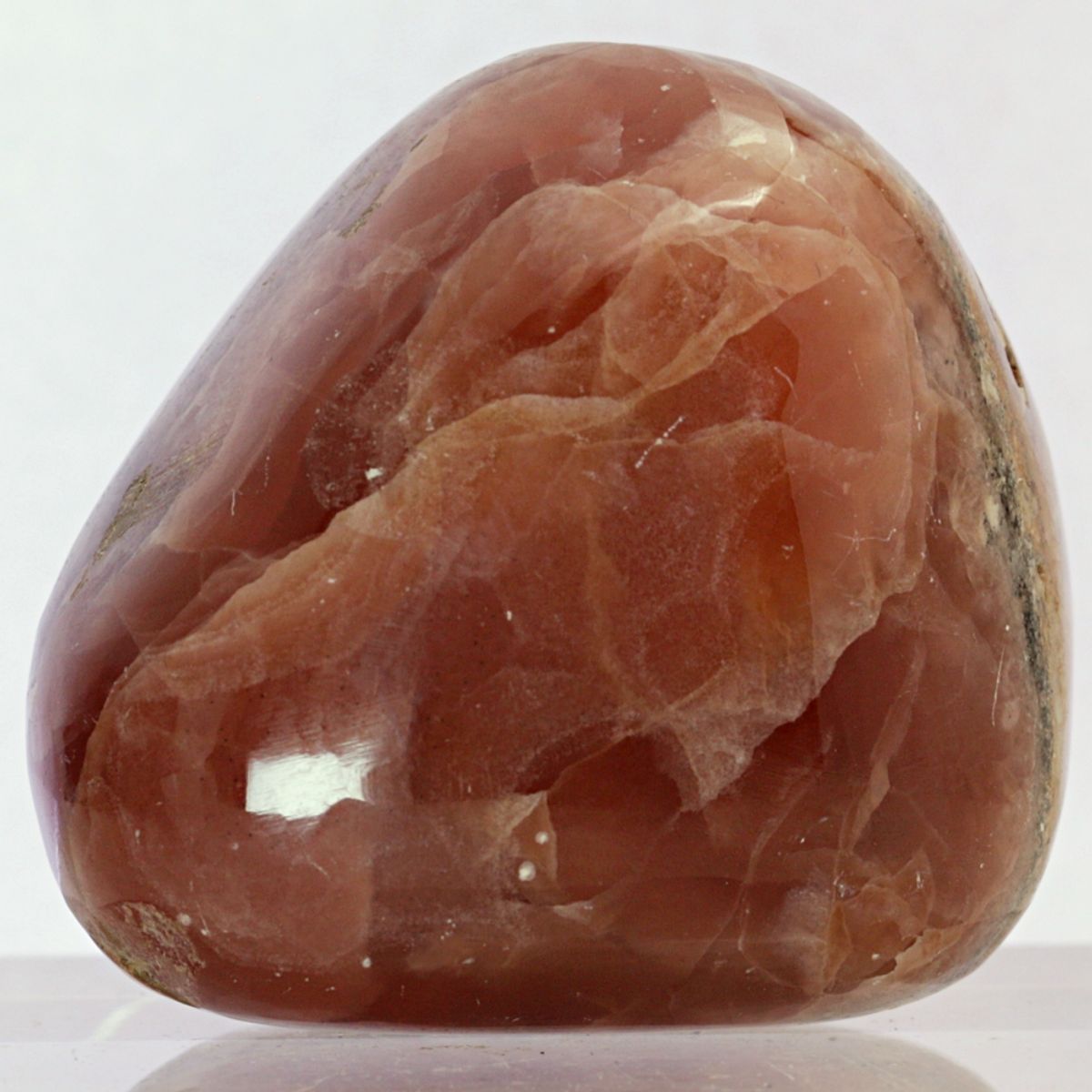Rhodokrositt, tromlet, Peru