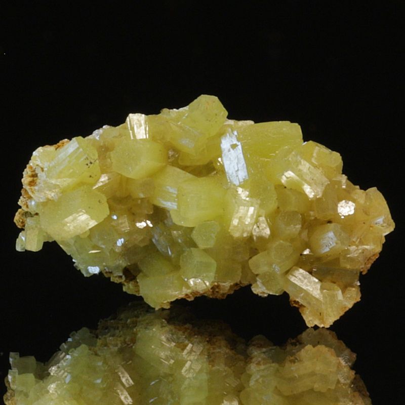 Pyromorfitt (pyromorphite), San Andrés-gruven, Spania