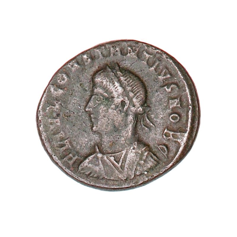 Constantius II, centenionalis, år 324-337, borgport