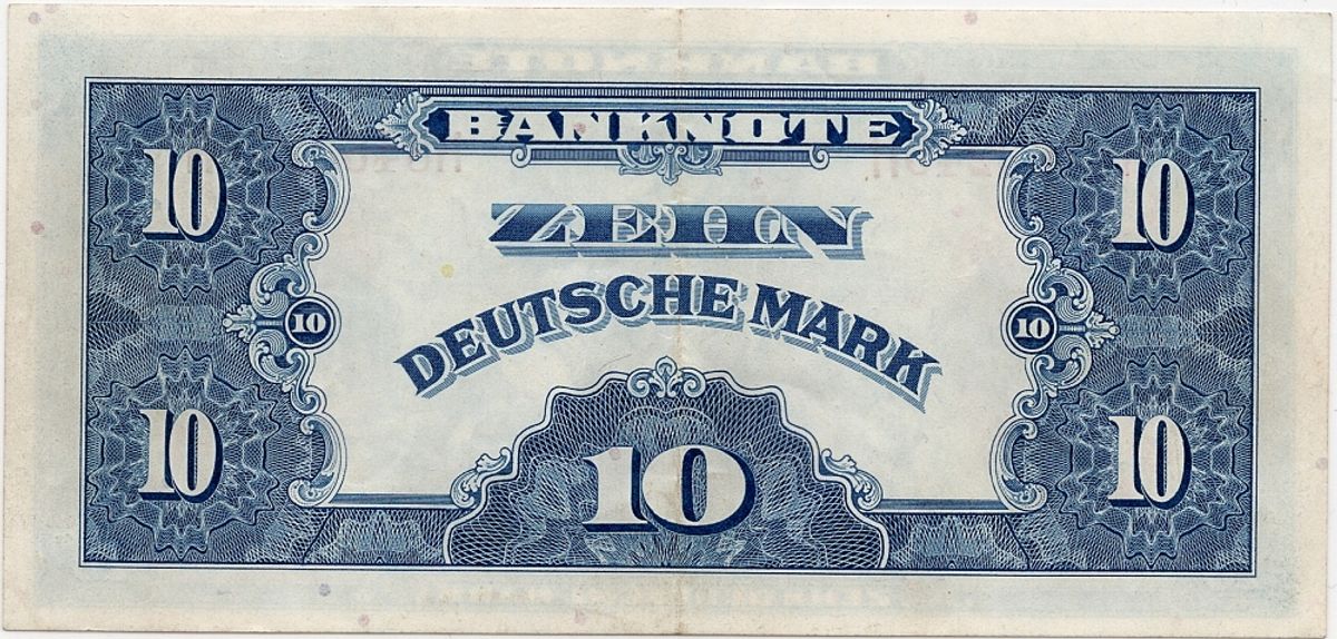 Tyskland, 10 mark 1948