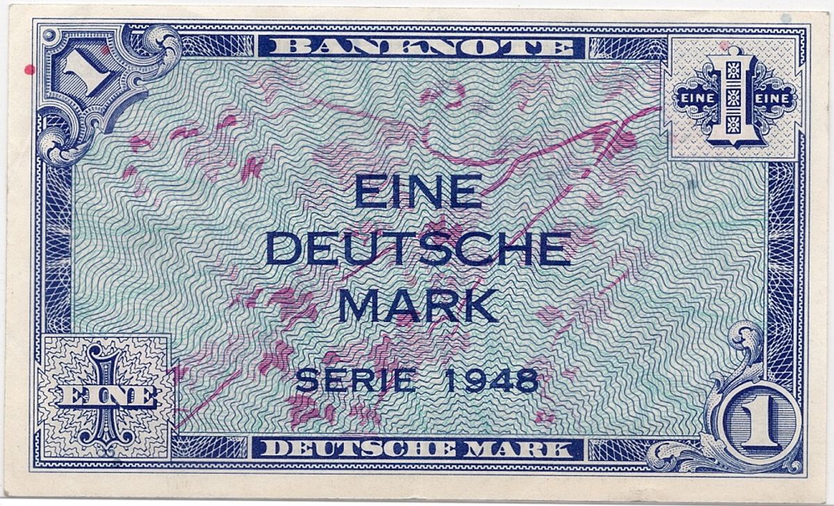 Tyskland, 1 mark 1948