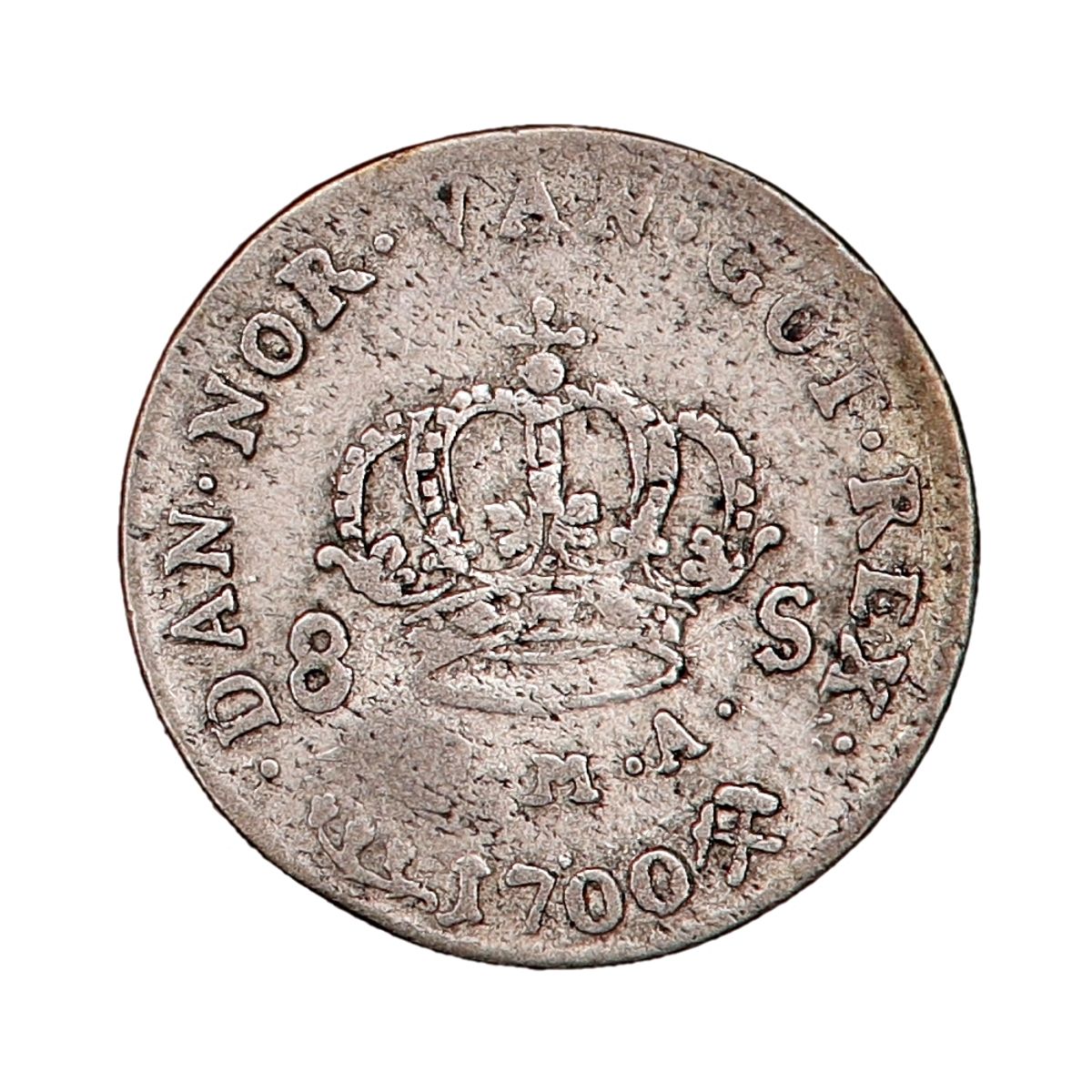 Frederik IV, 8 skilling 1700