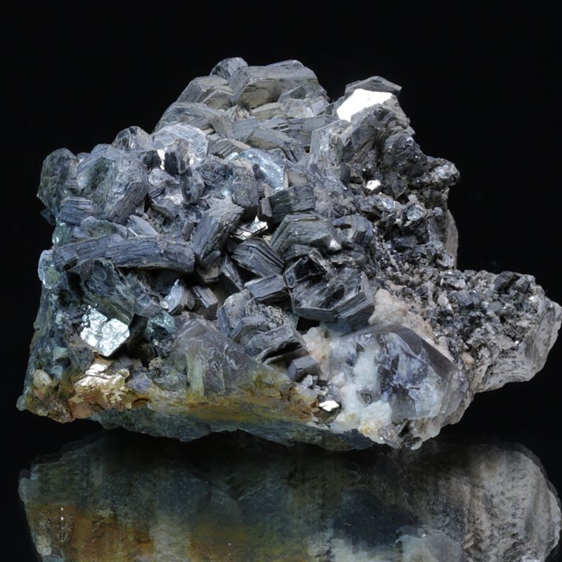 Røykkvarts/smokey quartz/morion med muskovitt, Hurum
