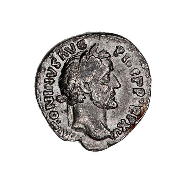 Hovedbilde Antoninus Pius, denar, 138-161