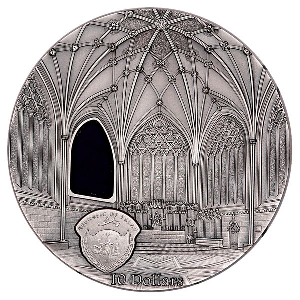 Hovedbilde 293,22 g rent sølv, arkitekturmynter