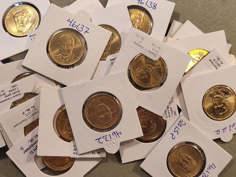 USA, 26 presidental dollars
