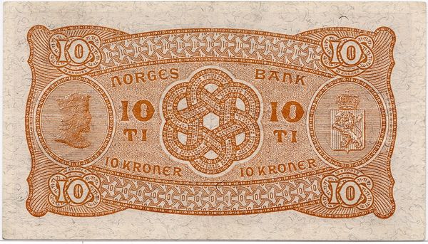 Hovedbilde 10 kroner 1941 Å, kv. 1