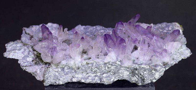 Dekorativ ametystkrystallgruppe, Veracruz, Mexico