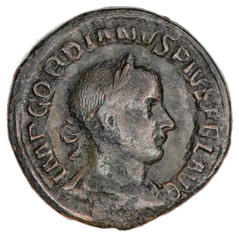 Gordian III, tenåringskeiseren, sesterts, år 238-244