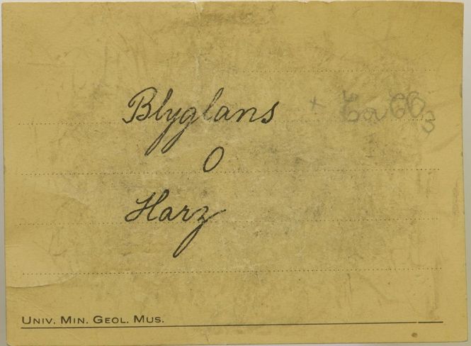 Hovedbilde Blyglans, Harz, Tyskland