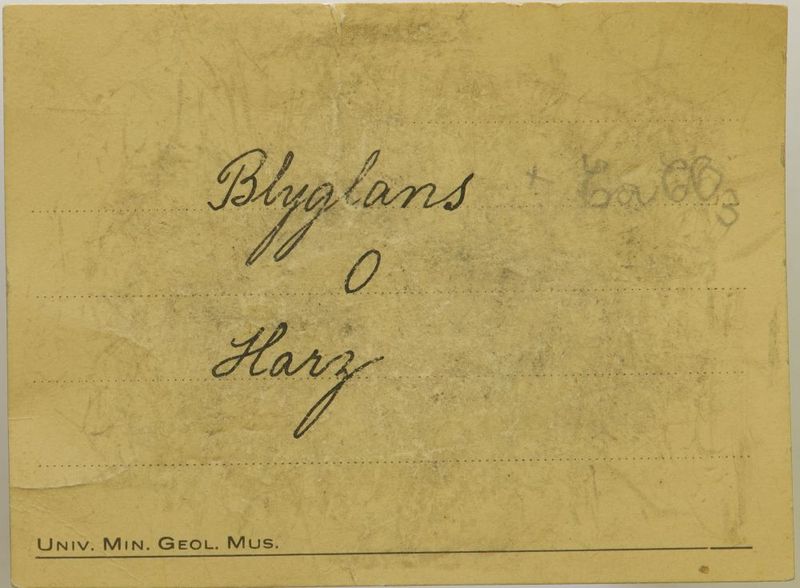 Blyglans, Harz, Tyskland