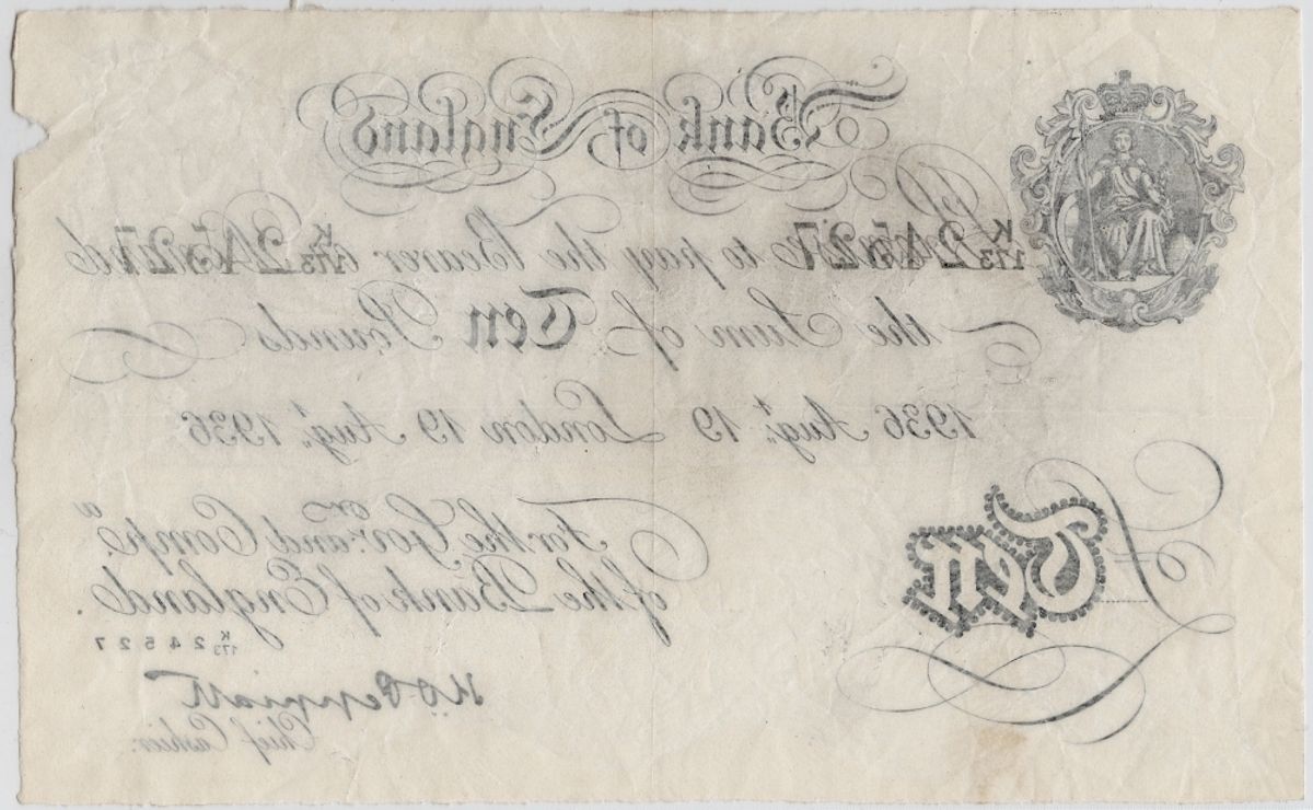 WW2-forfalskning, 10 pounds 
