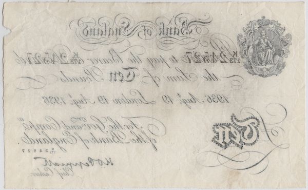 Hovedbilde WW2-forfalskning, 10 pounds 