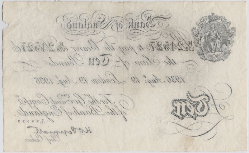 WW2-forfalskning, 10 pounds 