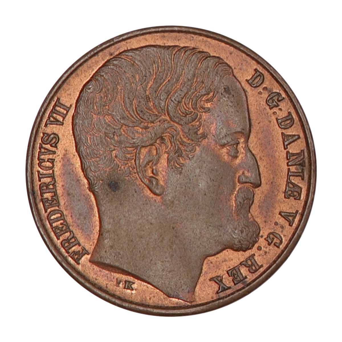 Danmark, 1 rbs 1852