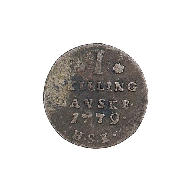 Hovedbilde Christian VII, 1 skilling 1779